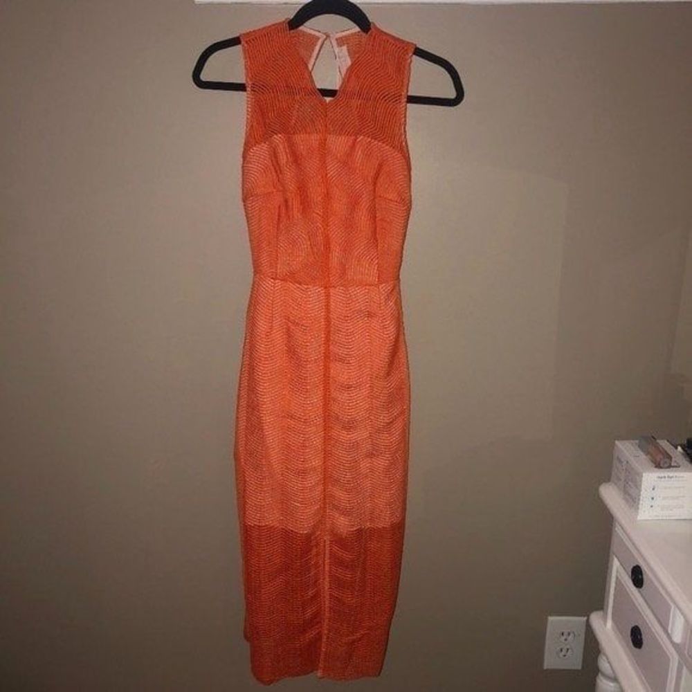 KEEPSAKE the Label -Tangerine Midi Dress